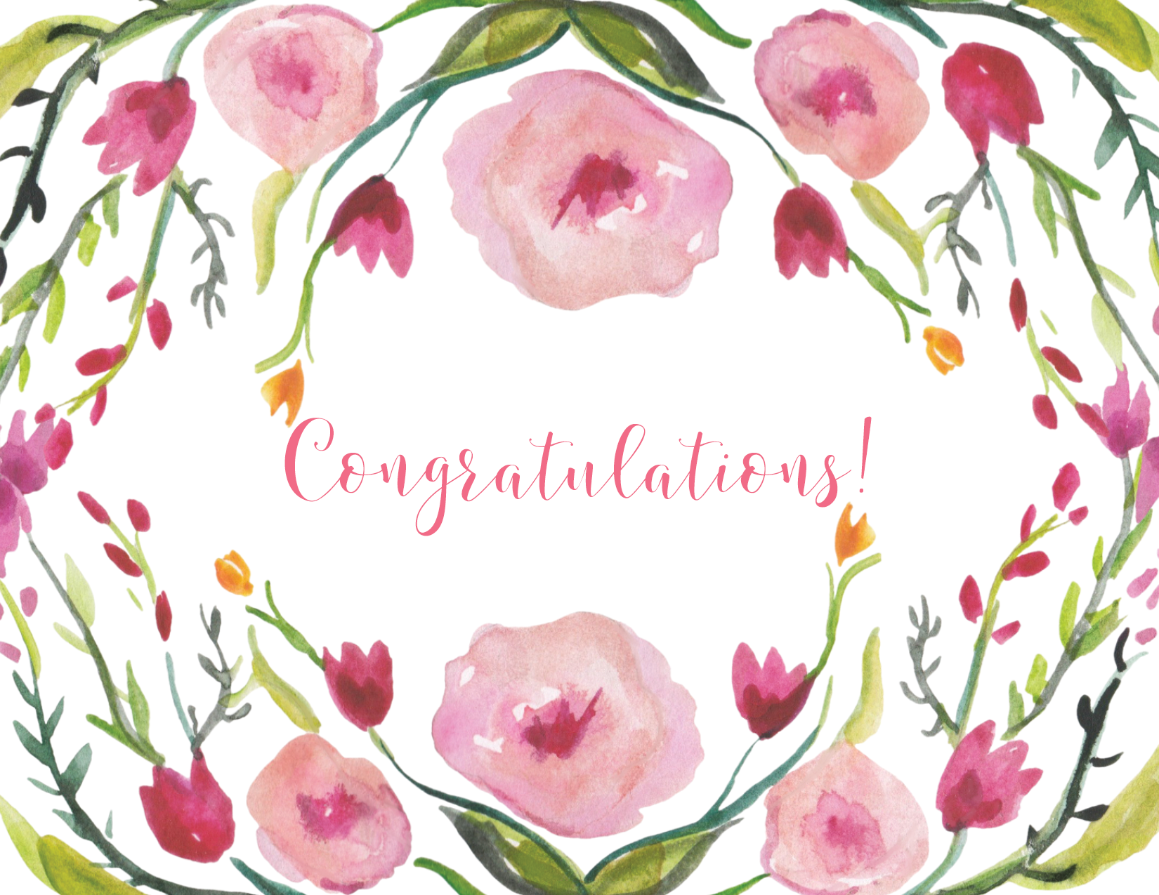 Congratulations card