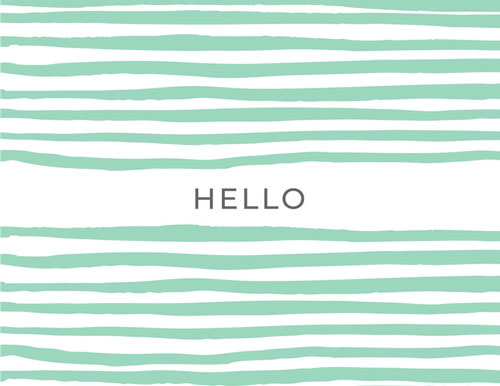Hello card