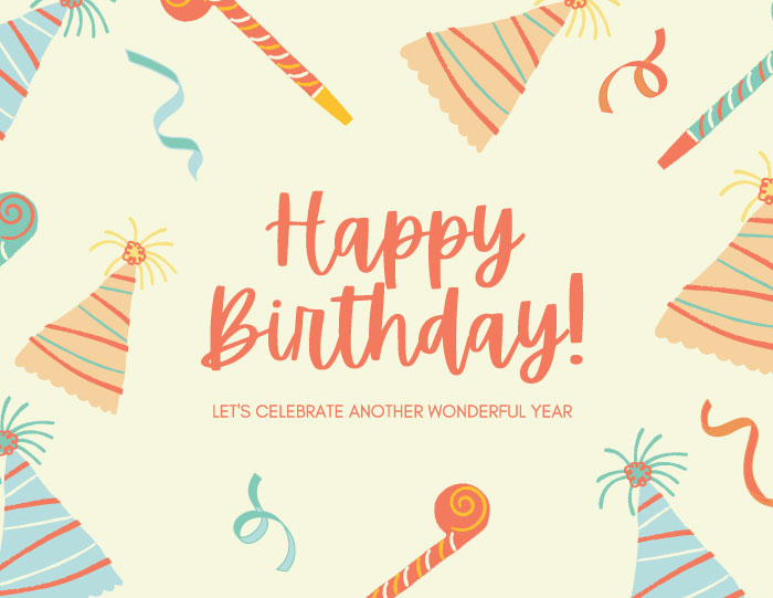 Happy Birthday card